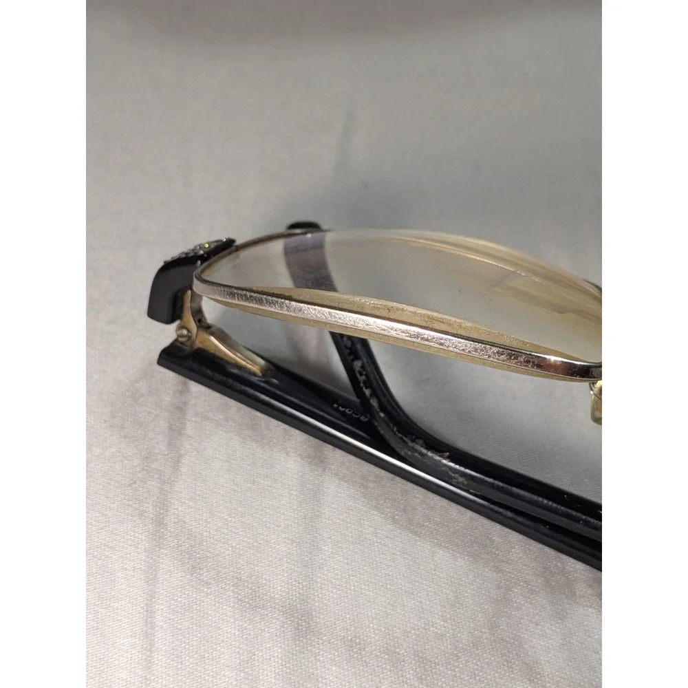 Versace Rectangular Purple Glasses Crystal Flex Temples MOD. 1093 51 16 135